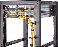 StarTech.com Hook and Loop Roll - Cut-to-Size Reusable Cable Ties - Black