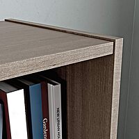 Sauder Beginnings 3-Shelf Bookcase with Adjustable Shelves