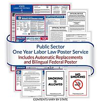 ComplyRight Federal (Bilingual), State and Public Sector (English) Labor Law 1-Year Poster Service, Puerto Rico (U1200CBOPSECPR)