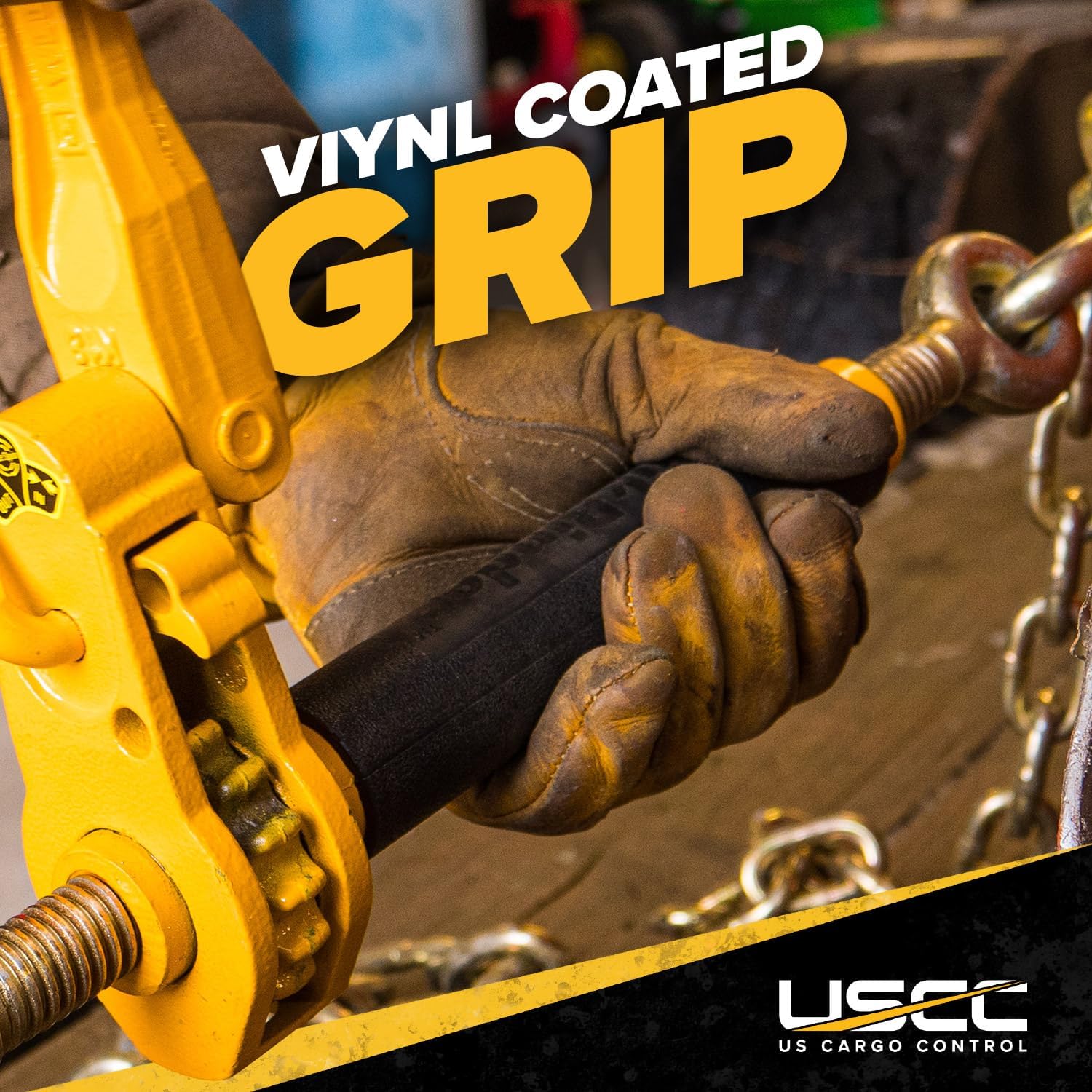 US Cargo Control Peerless QuikBinder Plus Ratchet Load Binder for 5/16 Inch - 3/8 Inch Grade 70 or 80 Chain - 7