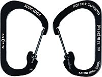 Nite Ize SlideLock Carabiner with Slide-to-Lock Gate