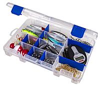 Flambeau Outdoors Tackle Box 4004 Fishing - Includes 15 Dividers, 20 Compartments, Clear Fishing Lure Organizer