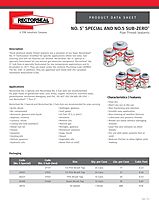 Rectorseal 27541 Pint Brush Top No.5 Sub-Zero Pipe Thread Sealant