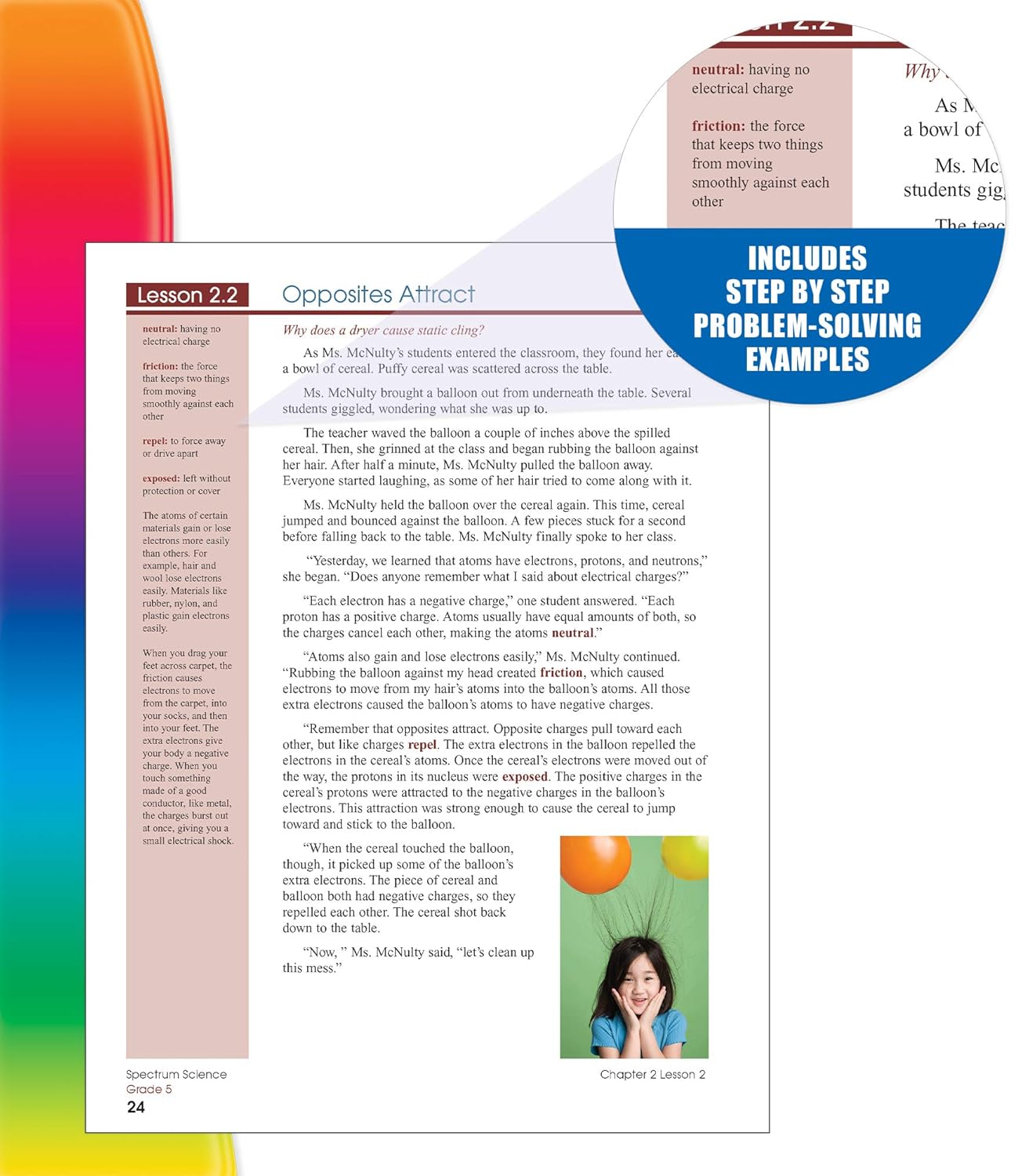 Spectrum 5th Grade Science Workbooks, Ages 10 to 11, 5th Grade Science, Research Safety Tips and Physical, Earth, Space