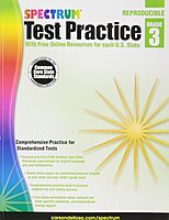 Spectrum Test Practice Workbook, Grade 3