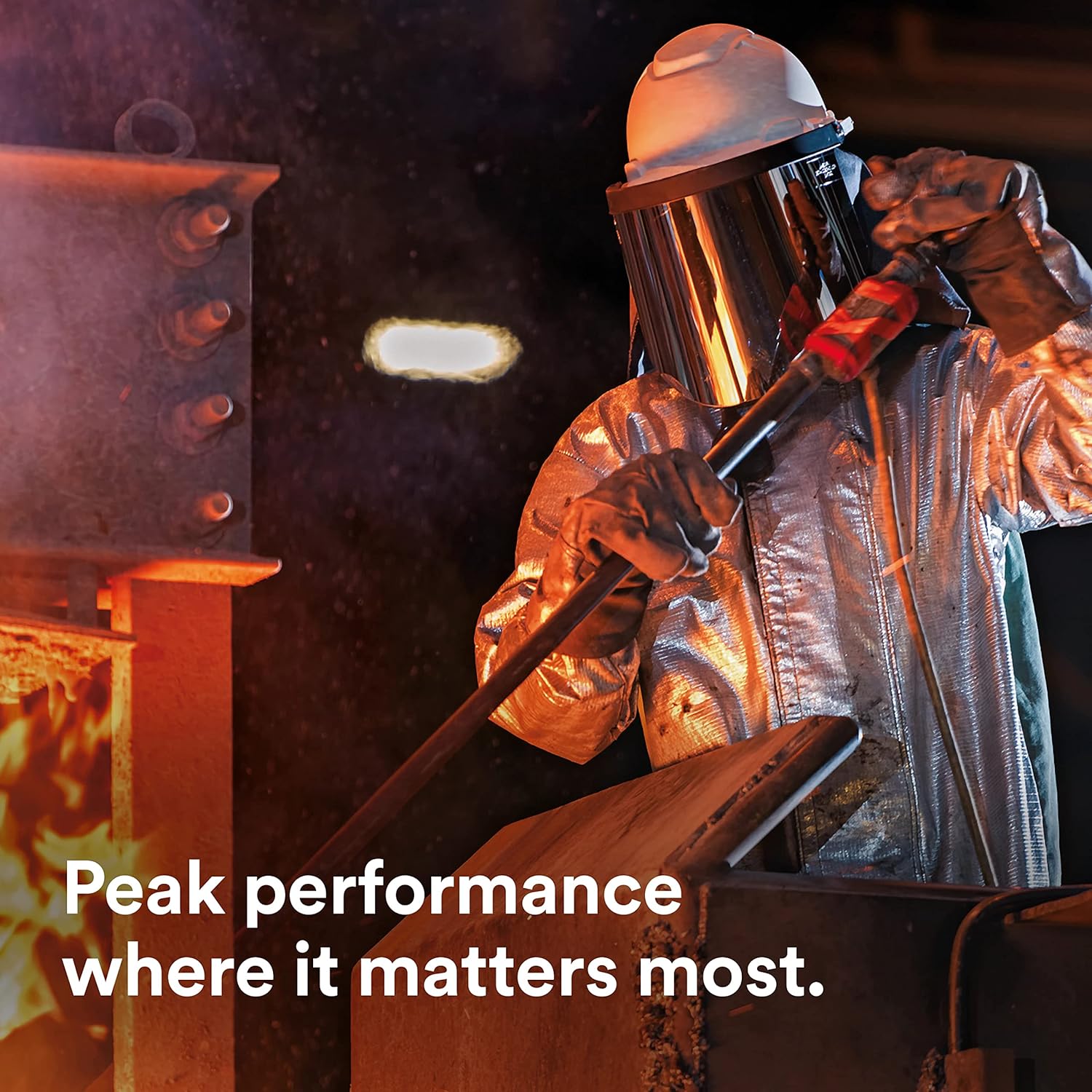 3M Total Performance Gold-Coated Face Shield Window WCP96G -00000, Polycarbonate, Clear