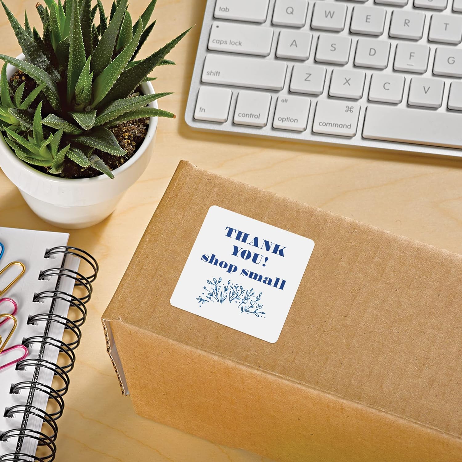 Avery Matte White Square Labels 2.5 x 2.5 - Sure Feed