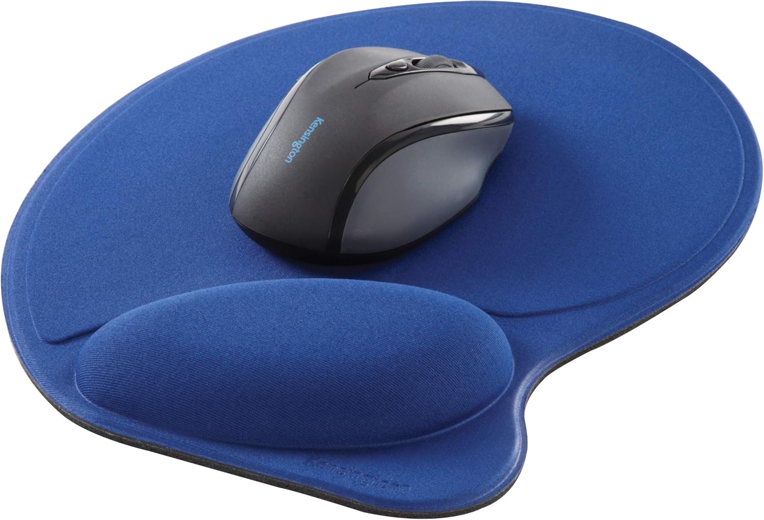 Kensington Wrist Pillow Mouse Pad with Wrist Rest in Blue (L57803US)