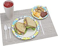 Genuine Joe Printed Disposable Paper Plates