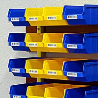 Avery Matte White Rectangle Labels, Sure Feed Technology, 5/8" x 3"