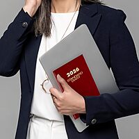 AT-A-GLANCE Standard Diary Daily 12-Month Hardcover