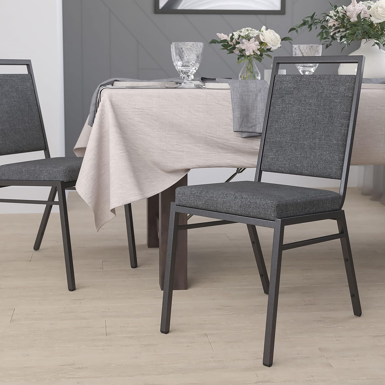 Flash Furniture HERCULES Series Square Back Stacking Banquet Chair
