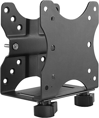 Ergotech Freedom Thin Client Mount VESA Plate, Perfect to mount a Mini PC or Computer, supports CPU's 0.6" - 2.7" wide