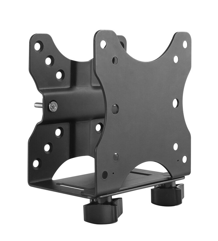 Ergotech Freedom Thin Client Mount VESA Plate, Perfect to mount a Mini PC or Computer, supports CPU's 0.6" - 2.7" wide