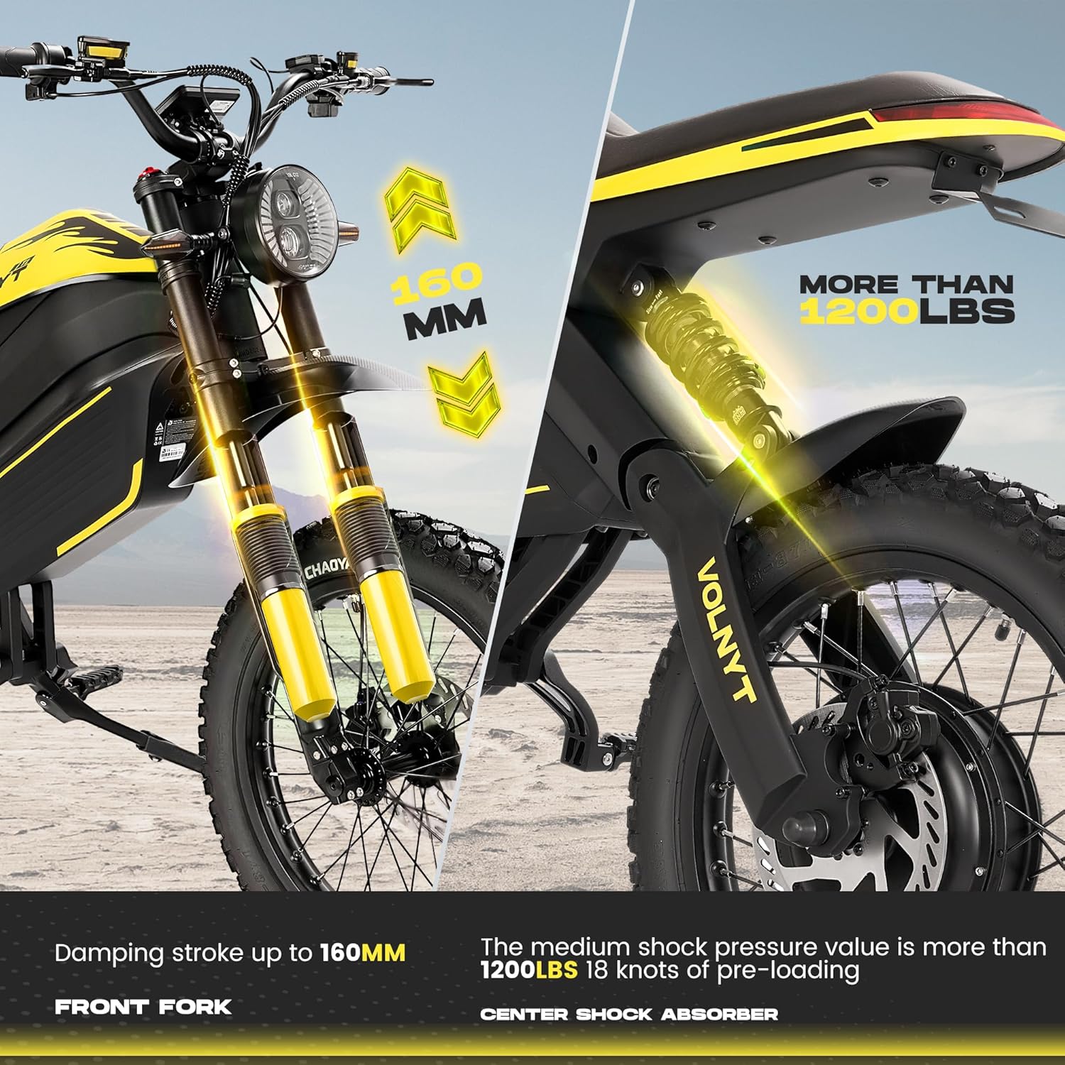 Motocicleta eléctrica de cross de 3000 W para adultos Motocicleta eléctrica de cross de 3000 W para adultos