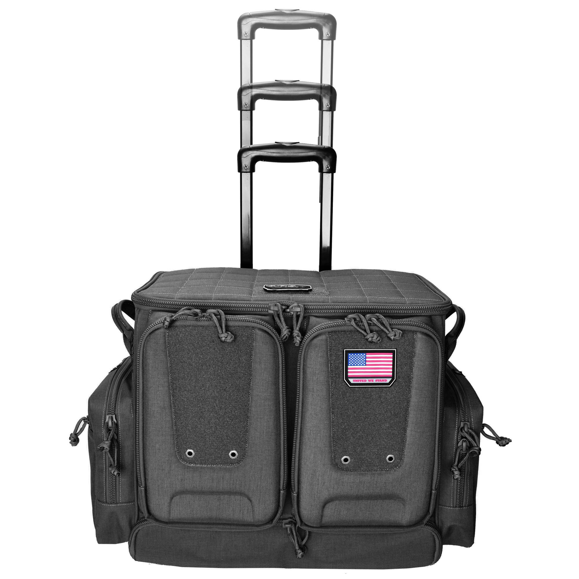 G.P.S. Tactical Rolling Range Bag