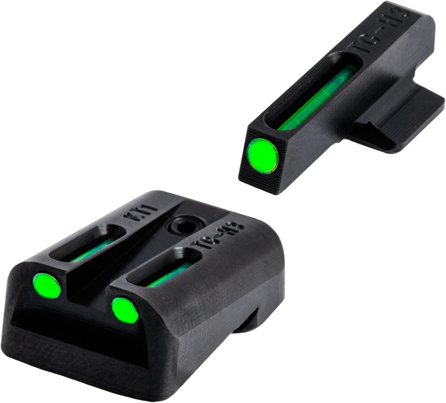 Truglo TFO Tritium & Fiber-Optic Sight Durable Snag-Resistant Glowing Night Sight