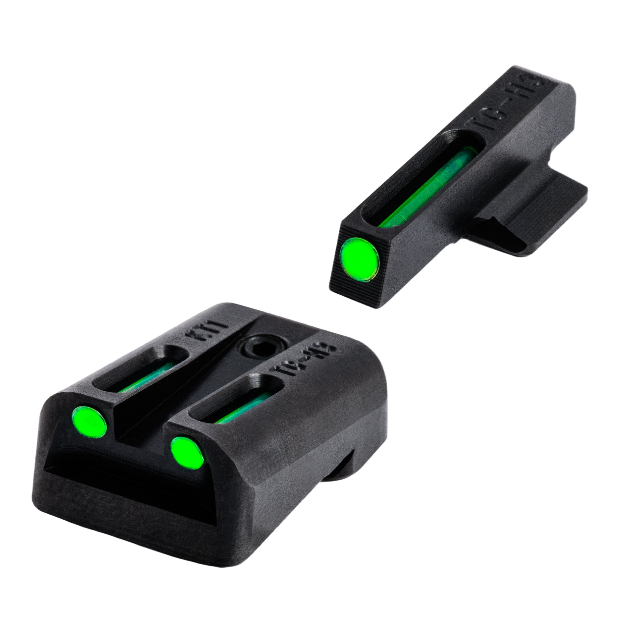Truglo TFO Tritium & Fiber-Optic Sight Durable Snag-Resistant Glowing Night Sight