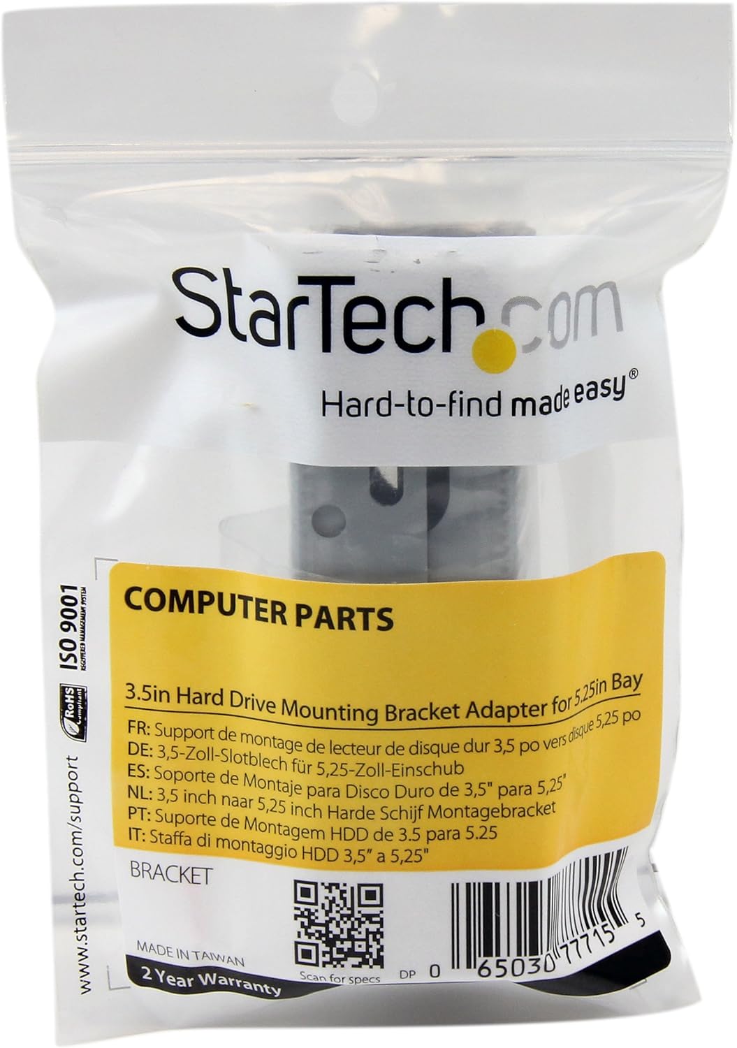 StarTech.com Drive Bay Mounting Bracket Adapter