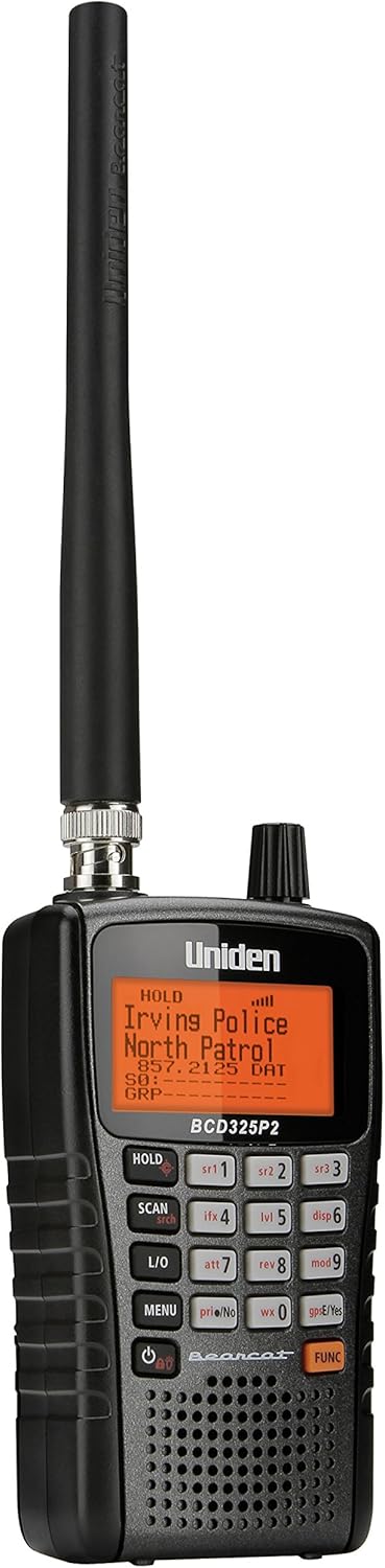 Uniden BCD325P2 Handheld TrunkTracker V Scanner. 25,000 Dynamically Allocated Channels. Close Call RF Capture Technology