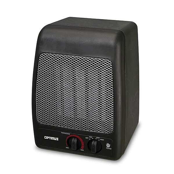 Optimus H-7000 1500-Watt Portable Ceramic Heater, 8 x 5 in