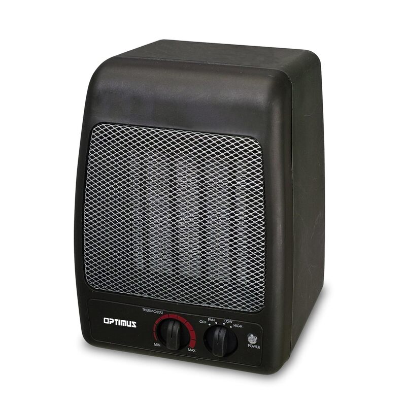 Optimus H-7000 1500-Watt Portable Ceramic Heater, 8 x 5 in
