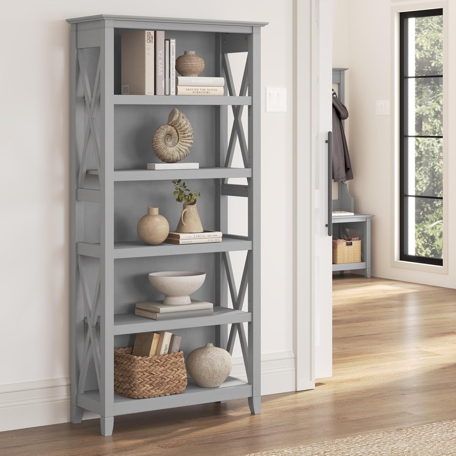 Bush Furniture Key West Bookcase Collection