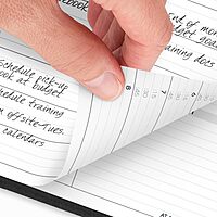 AT-A-GLANCE 2026 Appointment Book Planner, Weekly, 8-1/4" x 11", Large, Black (709500526) 2026 New Edition Black