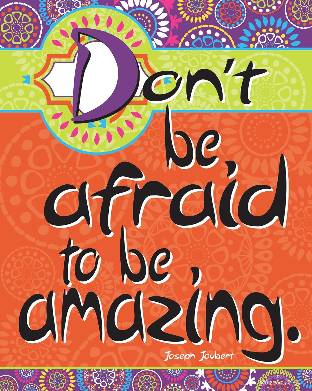 BARKER CREEK Art Print Set - Inspirational Classroom & Home Décor
