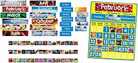 Scholastic Photo Calendar Bulletin Board (TF8019), Clear