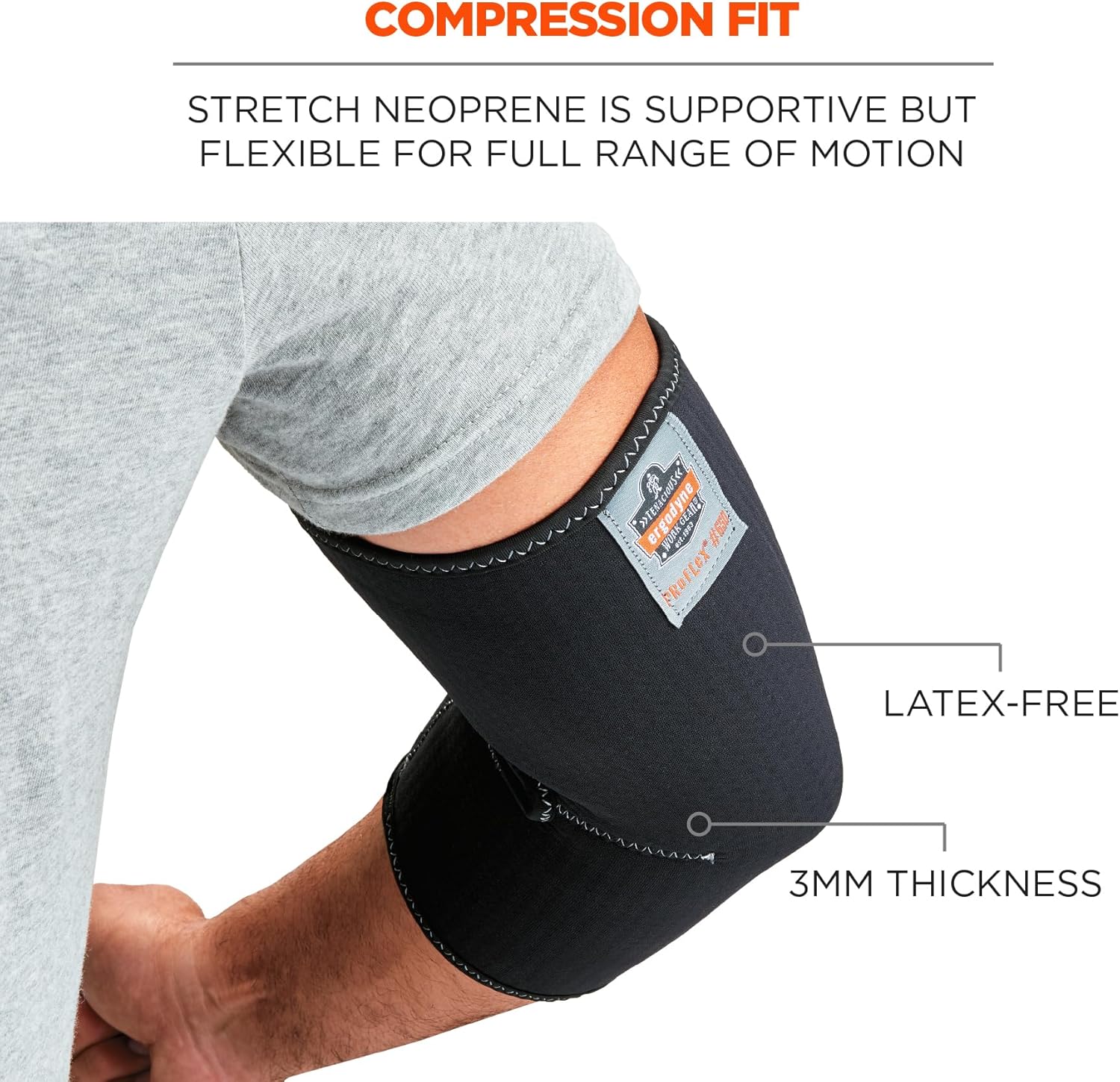 ERGODYNE ProFlex Neoprene Elbow Sleeve