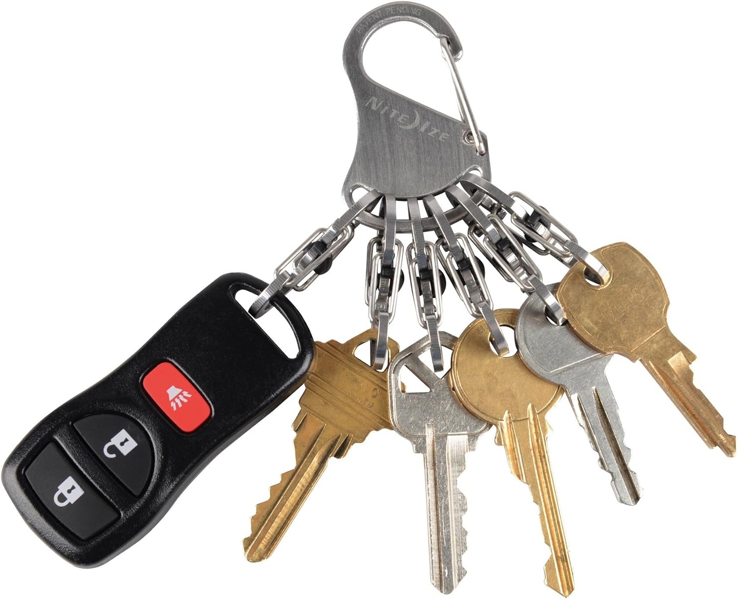 Nite Ize KeyRack Locker Stainless Steel (4-Pack)