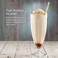 Nostalgia Two-Speed Electric Coca-Cola Limited Edition Milkshake Maker and Drink Mixer, Includes 16-Ounce Stainless Steel Mixing Cup and Rod, Red Coke