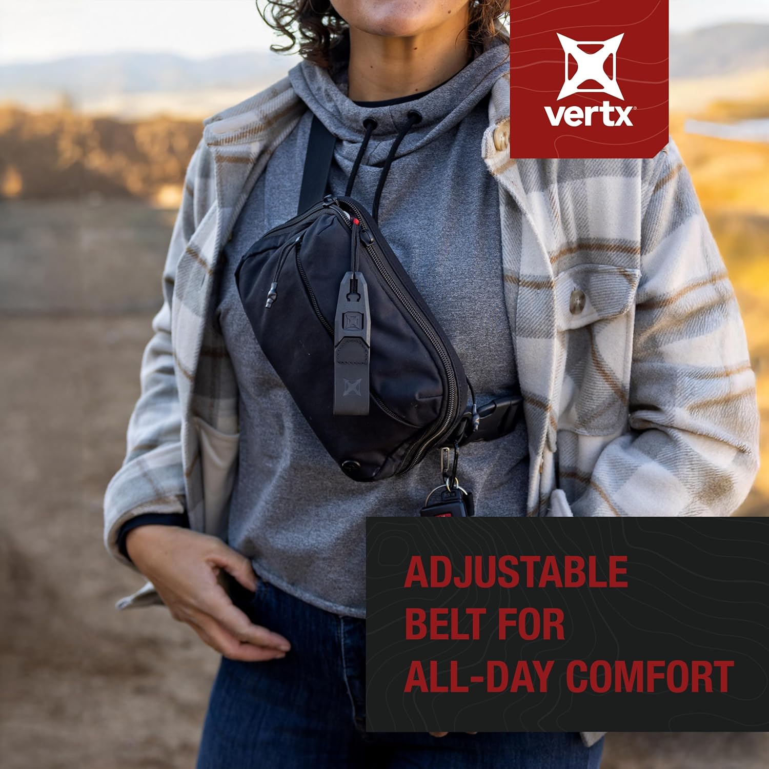 Vertx Everyday Fanny Pack 2.0 CCW Tactical Concealed Carry Waist Bag
