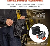 ERGODYNE Arsenal Respirator Carry Pouch - 420D Nylon