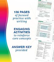 Spectrum 6th Grade Writing Workbooks, Ages 11 to 12, 6th Grade Writing, Informative, Argumentative, and Descriptive Story Writing Prompts, Writing Practice - 136 Pages (Volume 40)