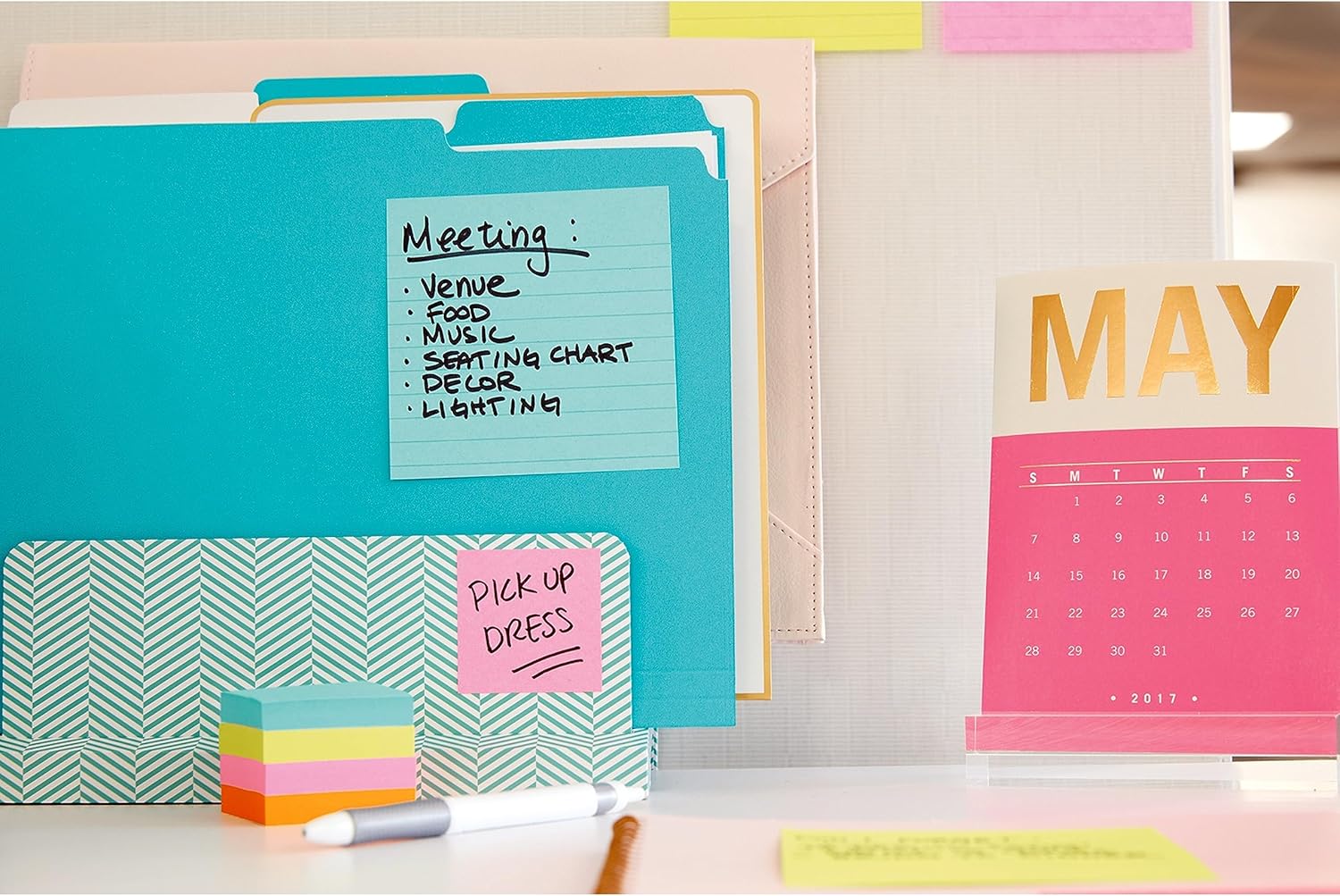 Post-it Super Sticky Notes, 4x4 in, 6 Pads, 2X The Sticking Power, Supernova Neons, Bright Colors