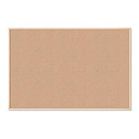 U BRANDS Cork Bulletin Board, Birch Wood Frame