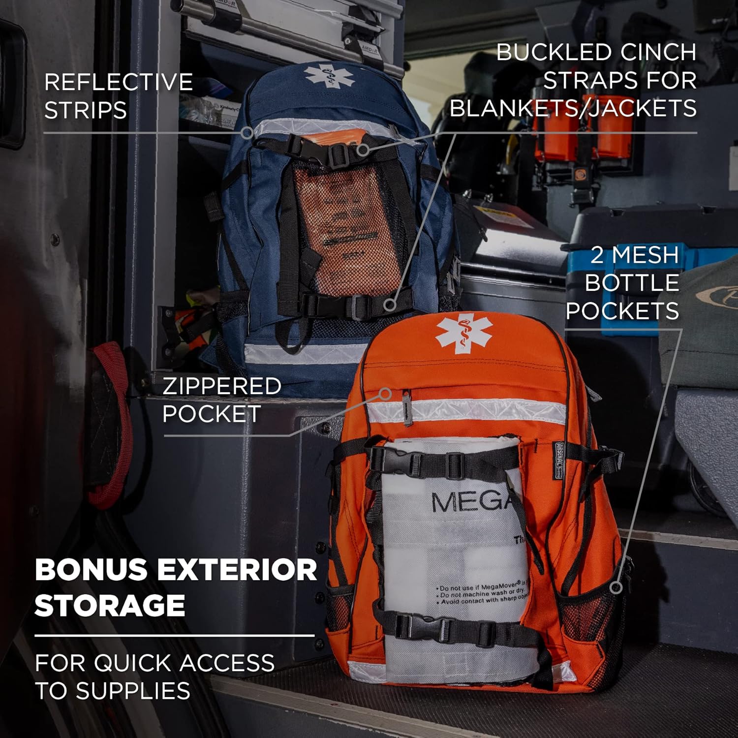 ERGODYNE Arsenal 5243 Medic First Responder Trauma Backpack