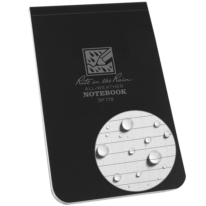 Rite in the Rain Weatherproof Top Bound Notebook, Field-Flex Cover