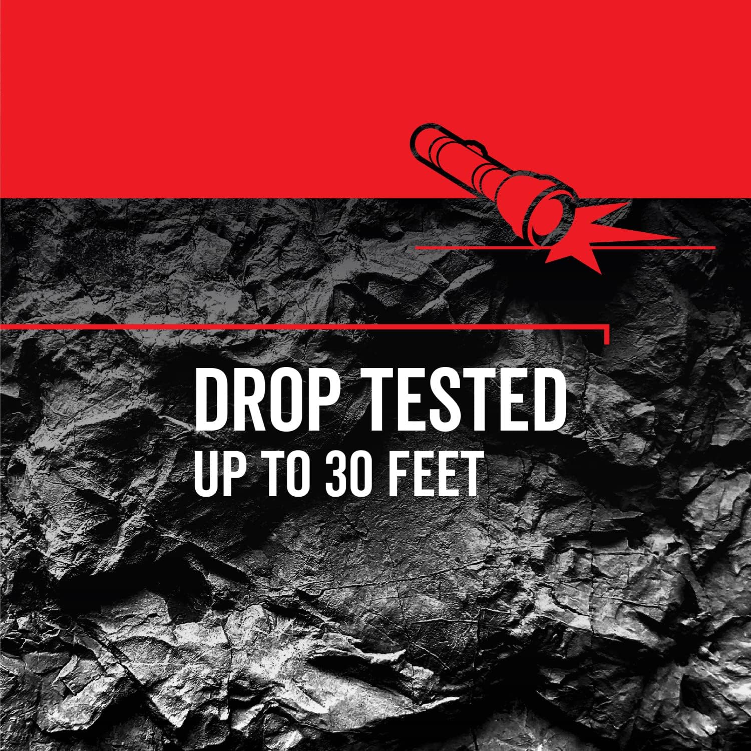 Rayovac - DIY3AAA-BE Virtually Indestructible LED Flashlight, 300 Lumen Waterproof Tactical Flashlight