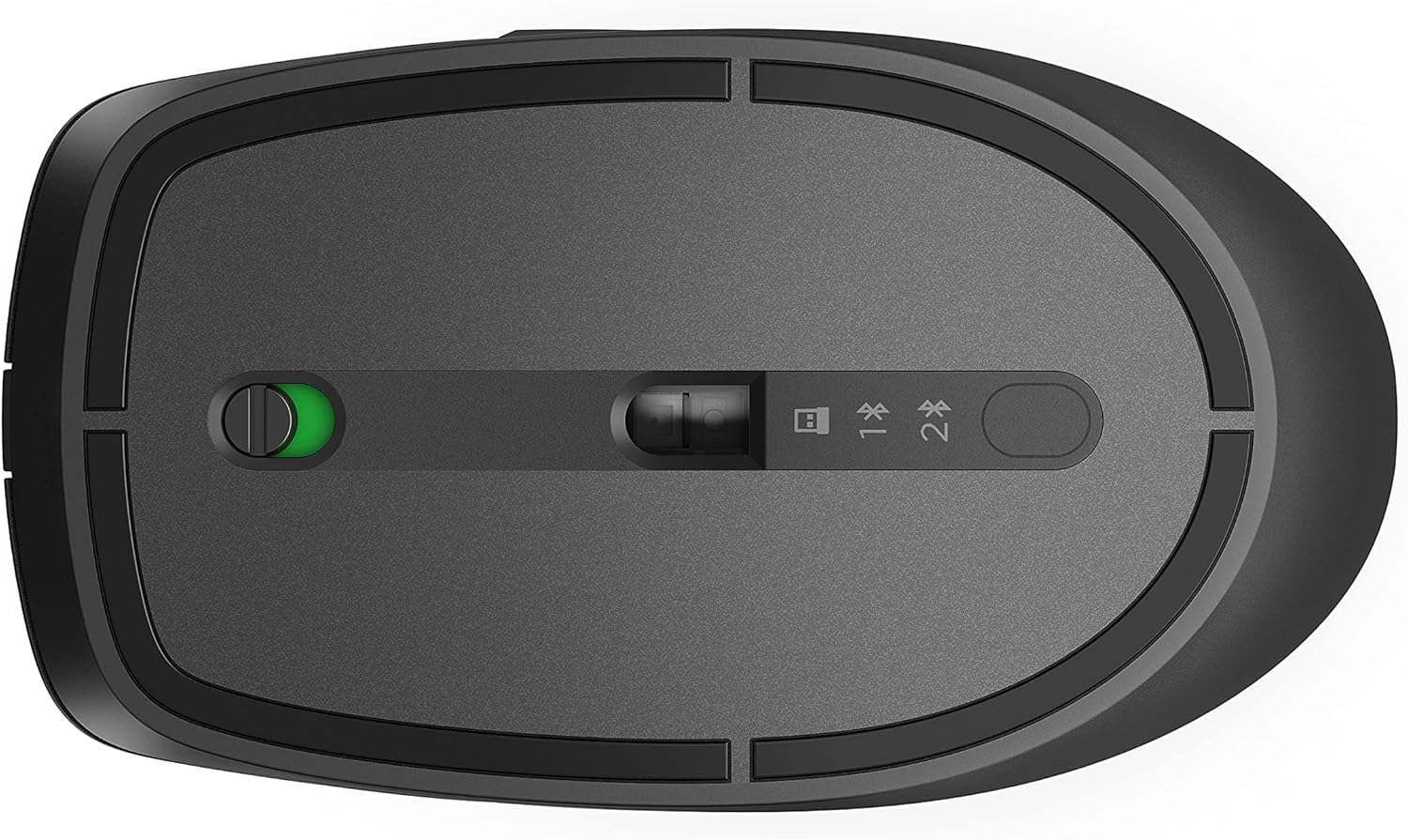 HP Wireless Multi-Device 635M Mouse - Travel Mouse - Wireless - Bluetooth - Black - USB - 4 Button(s)