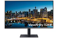 SAMSUNG TU87F Series 32-Inch Viewfinity 4K UHD Pro Monitor, VA Panel, 60Hz, 5ms, HDR10, sRGB, HDMI, Dual 4K Display, Fully Adjustable Stand, Eye Saver Mode (LF32TU874VNXGO) Dark Blue Gray
