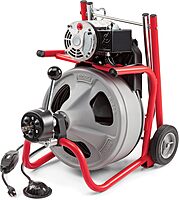 Ridgid 27013 K-400AF 115Volt C45IW Drum Machine with C45 Integral Wound Cable with Autofeed