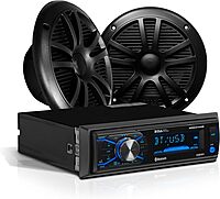 BOSS Audio Systems Marine Stereo & 6.5 Inch Speaker Kit