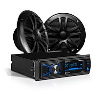 BOSS Audio Systems Marine Stereo & 6.5 Inch Speaker Kit