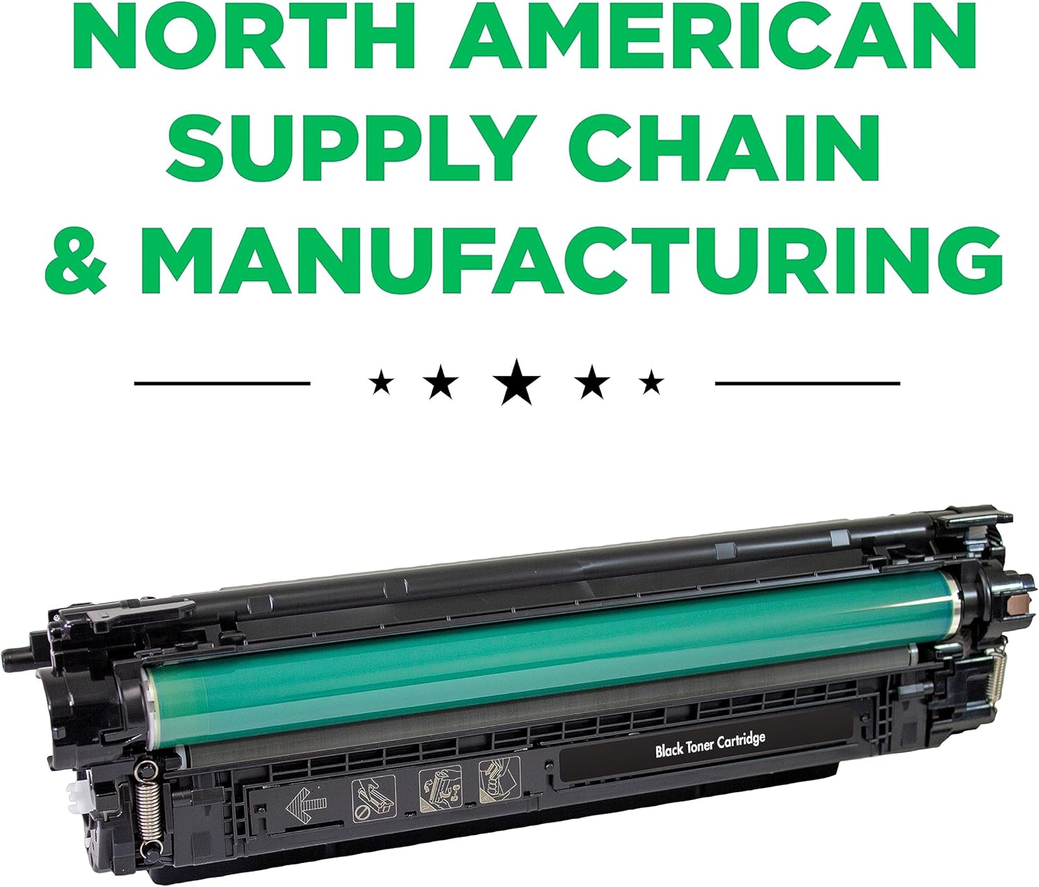Clover Remanufactured High Yield Toner Cartridge Replacement for HP CF360X (HP 508X) | Black