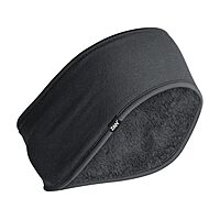 Zanheadgear® Ear Headband SportFlex® Series High Pile Fleece Black