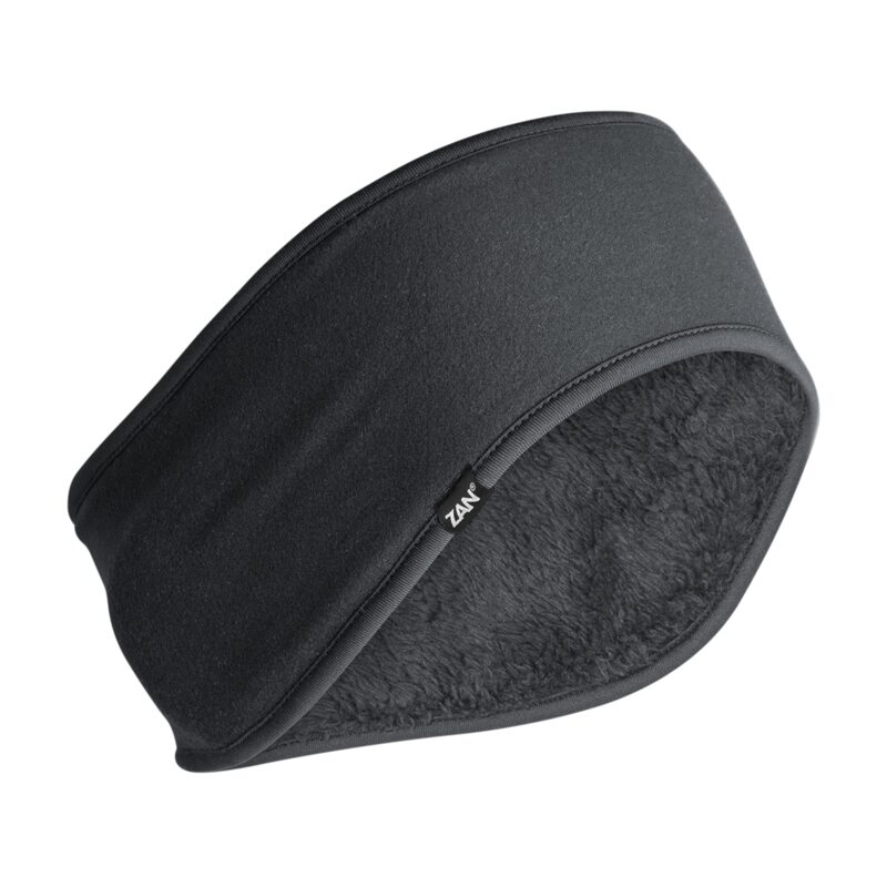 Zanheadgear® Ear Headband SportFlex® Series High Pile Fleece Black
