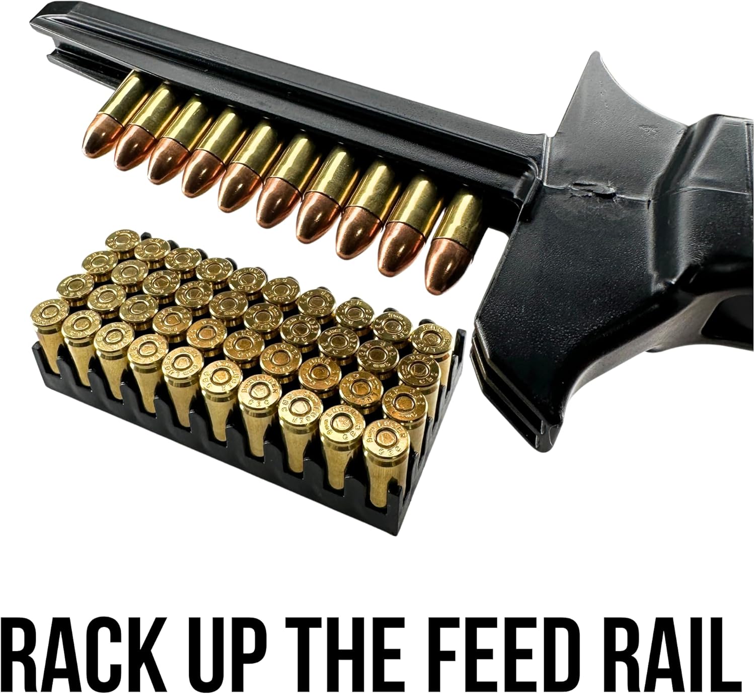 ETS Speed Loader for Glock Magazines 9mm 40 SW and More CAM Gen II Black